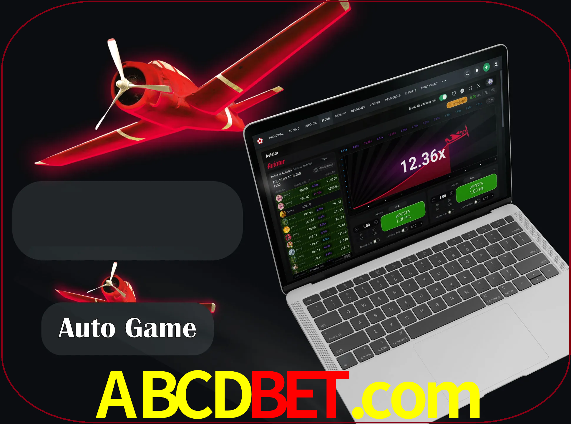 No modo automático, os jogos apostam e sacam seu dinheiro automaticamente.