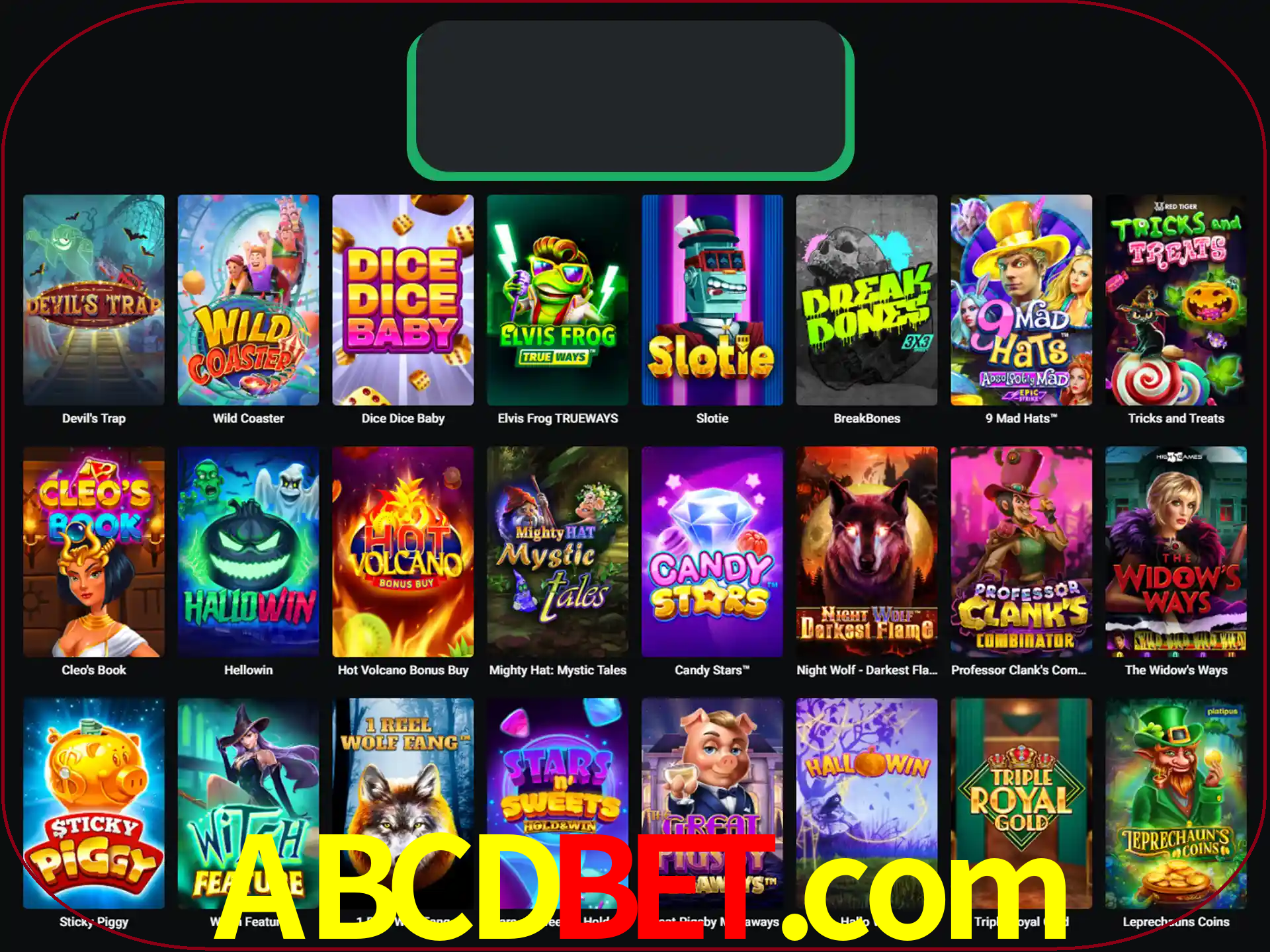 Procure por seus amados jogos de slot.